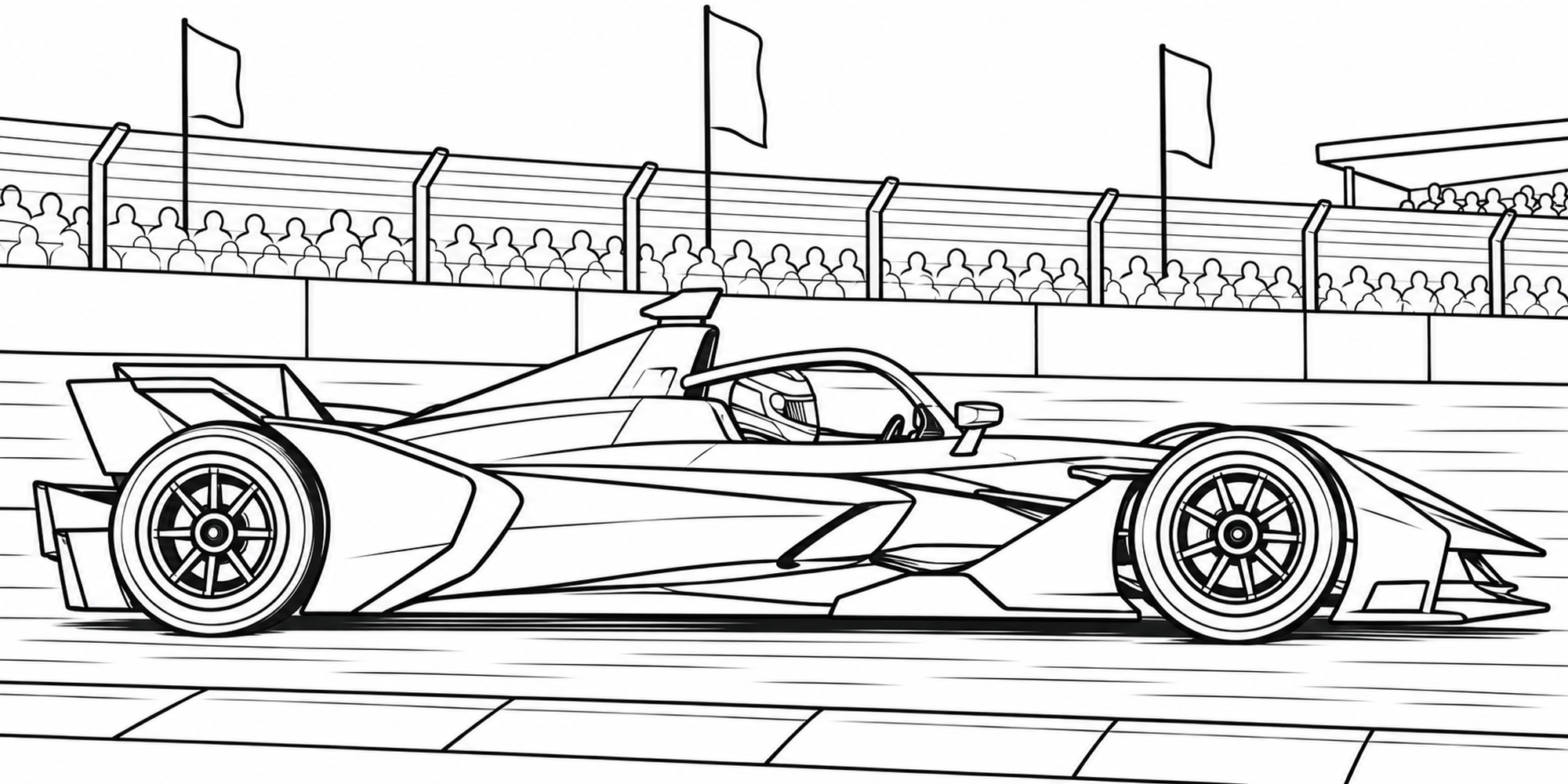 Formel-E-Rennwagen