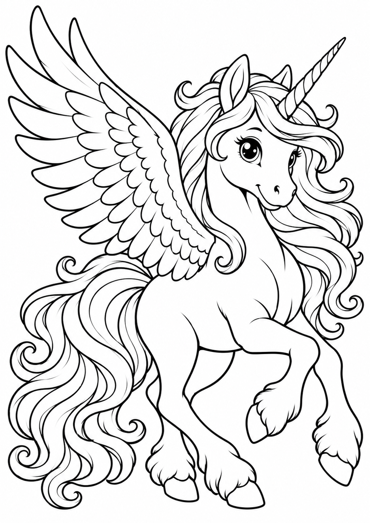 Junges Einhorn
