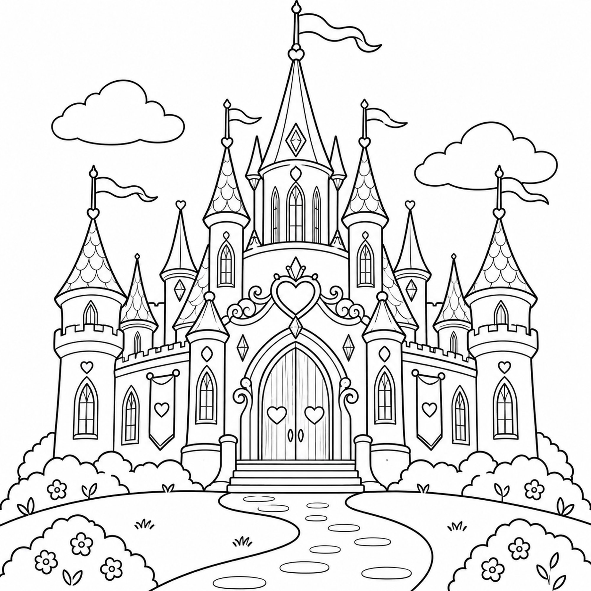 Prinzessinnen Schloss