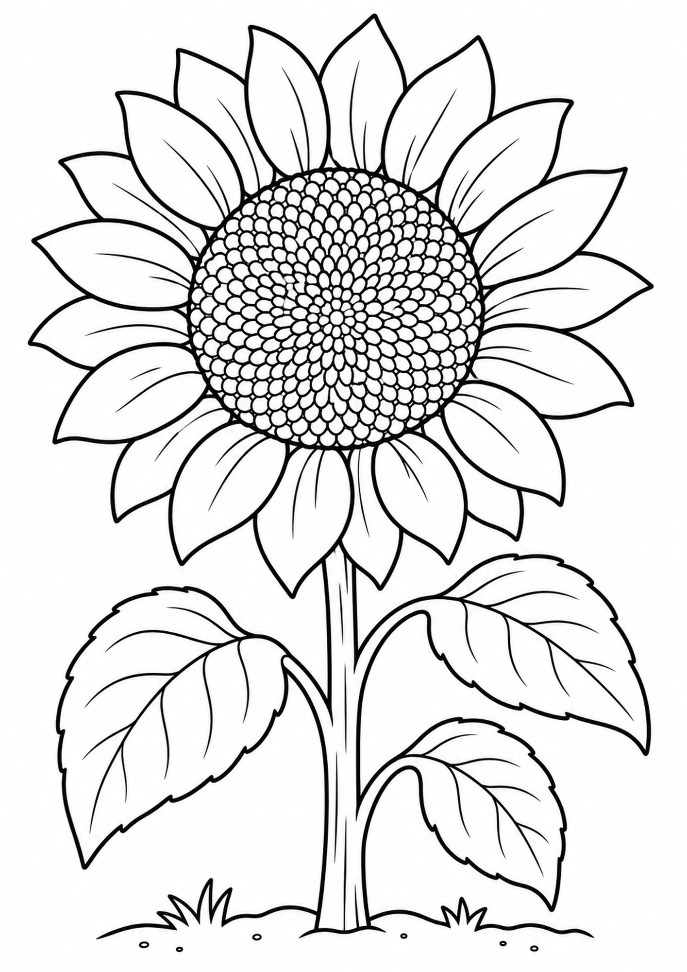 Große Sonnenblume