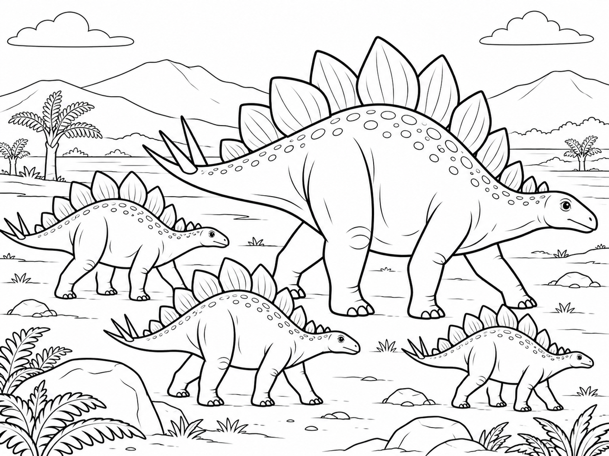 Stegosaurus-Familie